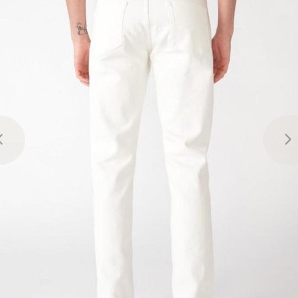 Jeanerica tapered jeans in natural white
